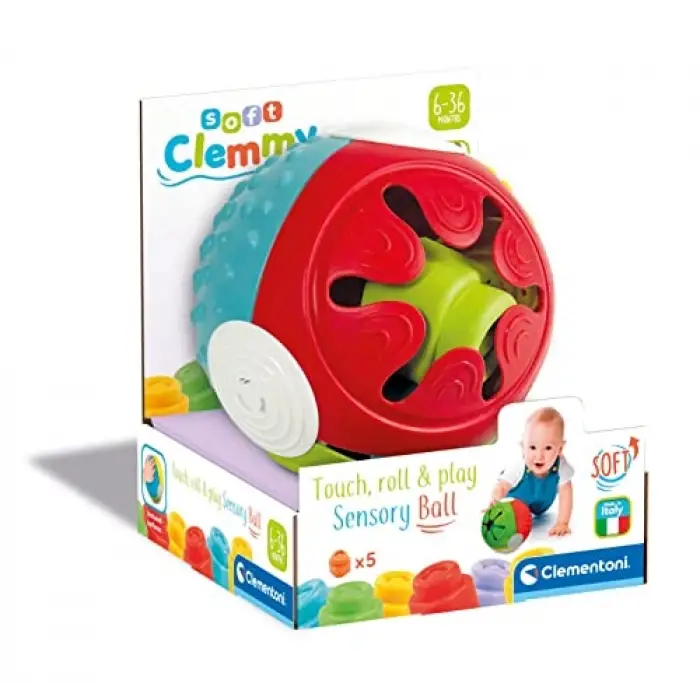 Clementoni Ba Yumuşak Blok Duyusal Top