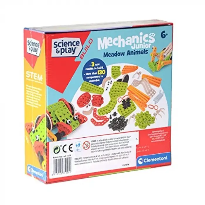 Clementoni Mechanics Junior - Böcekler Oyuncak