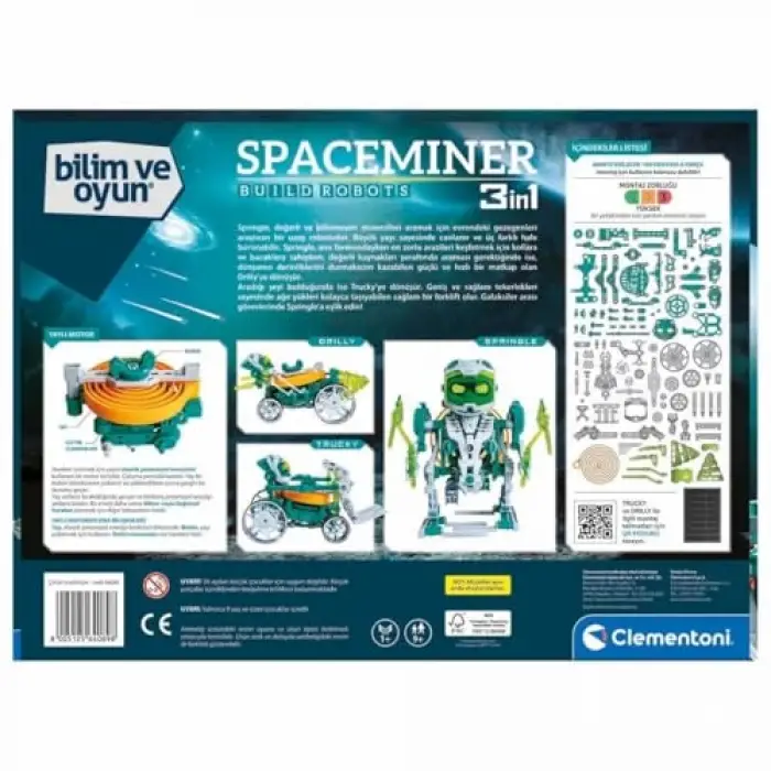 Clementoni Robotik Laboratuvarı Space Miner