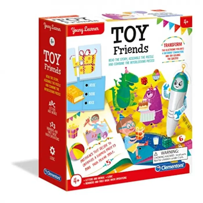 Clementoni Young Learner Oyuncak Arkadaşlar 75045