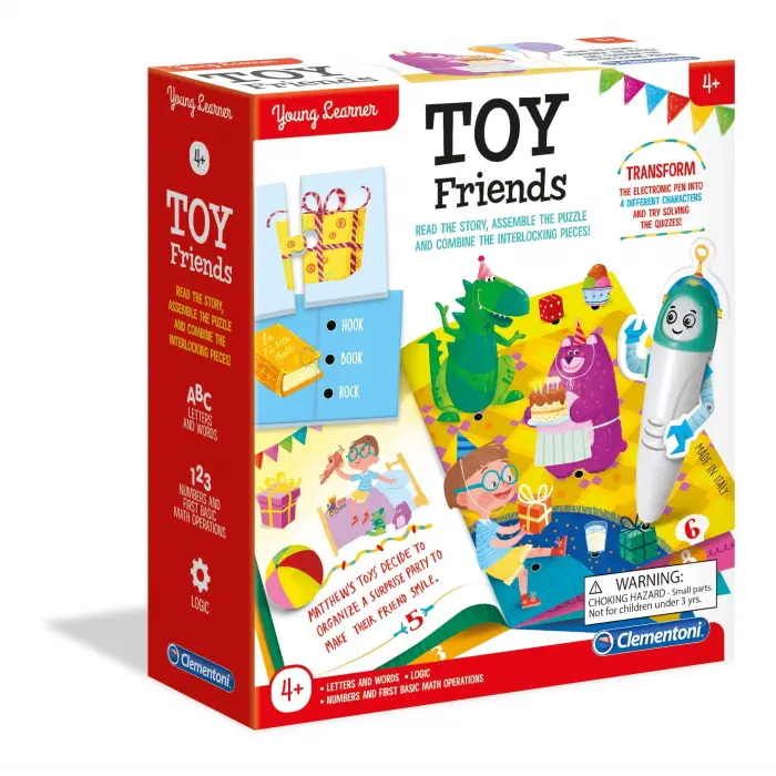Clementoni Young Learner Oyuncak Arkadaşlar 75045