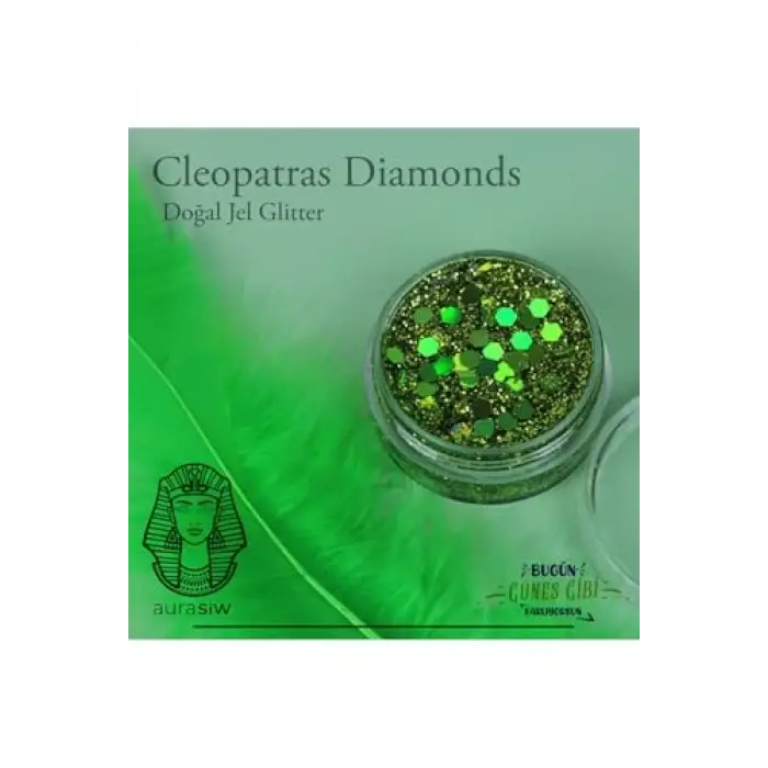 Cleopatras Diamonds - Jel Formlu Doğal Glitter