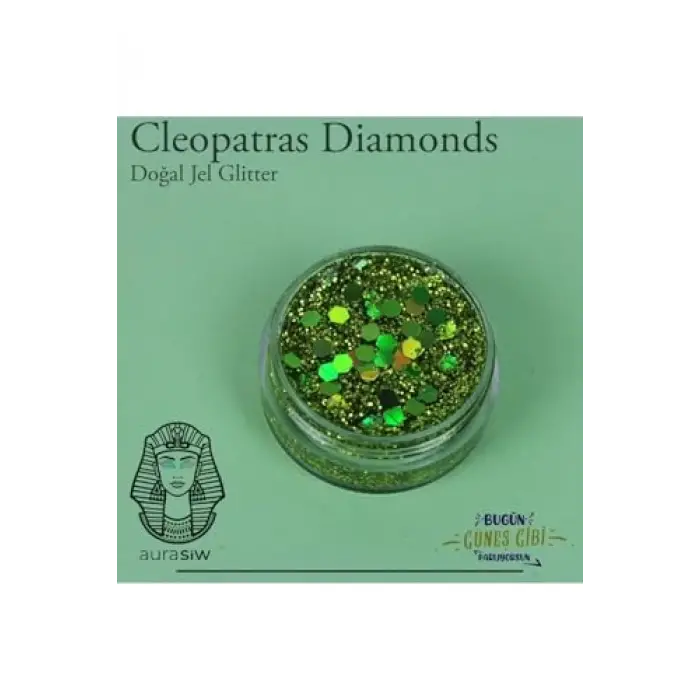 Cleopatras Diamonds - Jel Formlu Doğal Glitter