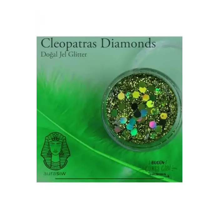 Cleopatras Diamonds - Jel Formlu Doğal Glitter
