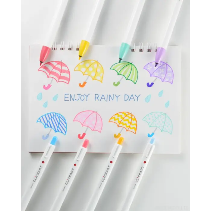 Clickart Market Pen PL 12li set