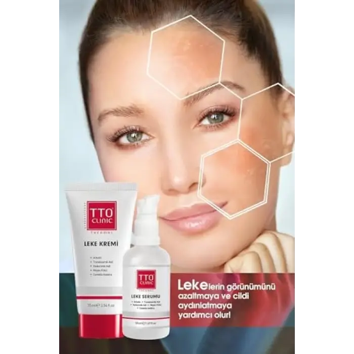 Clinic Leke Kremi 75Ml + Leke Serumu 50Ml