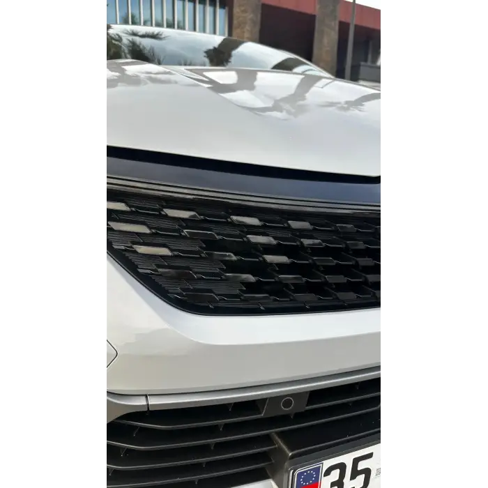 Clio Ön Panjur Parlak Siyah Sticker Seti