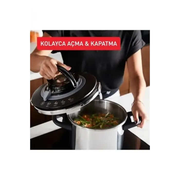 Clipso+ Chef Düdüklü Tencere - 6 Litre