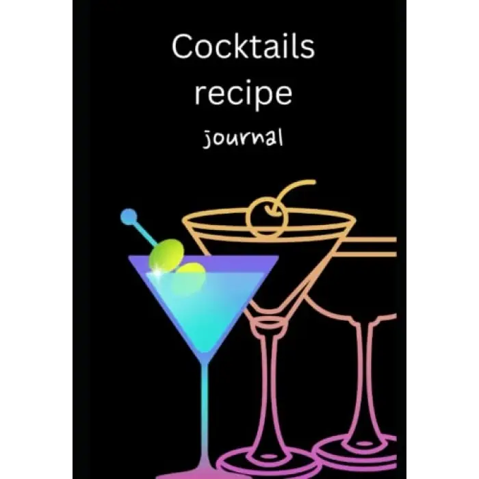 Cocktails recipe journal
