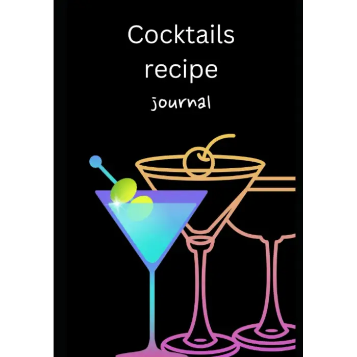 Cocktails recipe journal