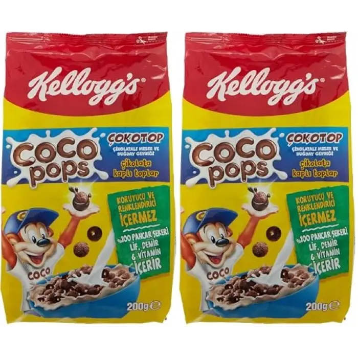 Coco Pops Çokotop 200 g 2li paket
