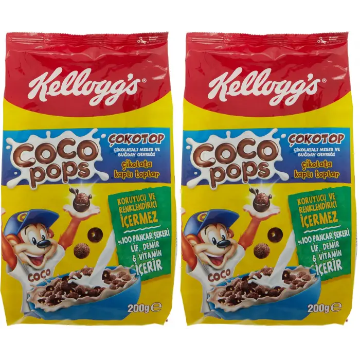 Coco Pops Çokotop 200 g 2li paket