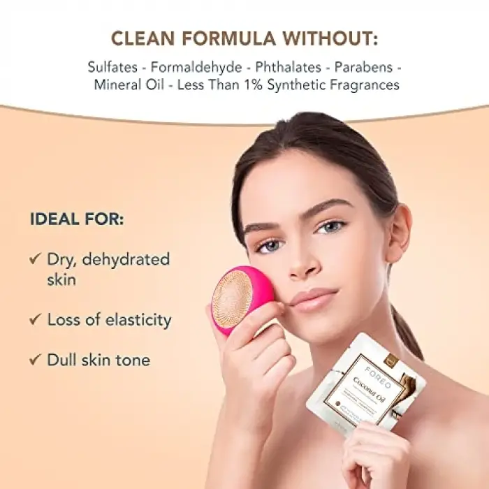 coconut oil Ufo-enabled mask