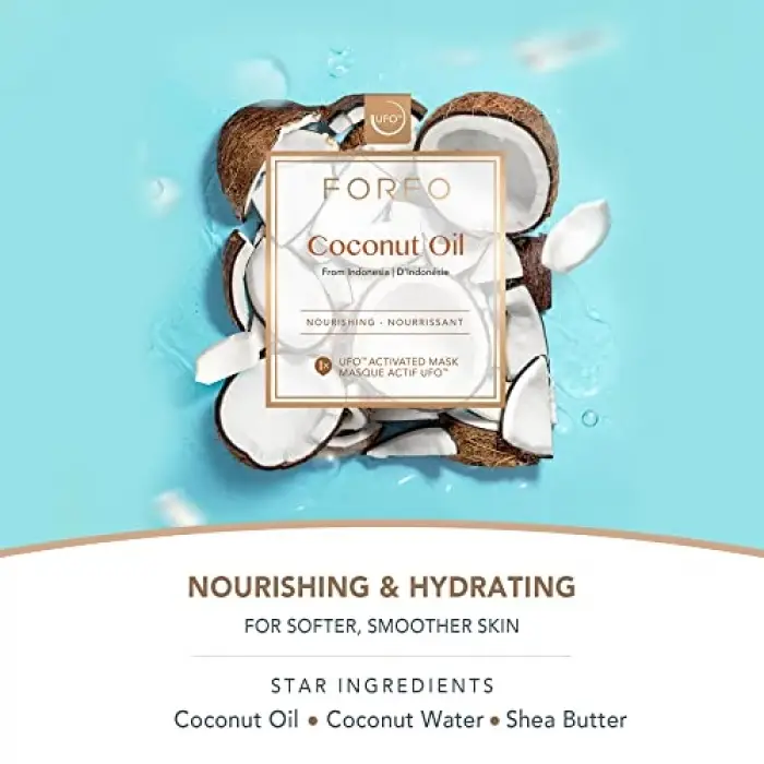 coconut oil Ufo-enabled mask