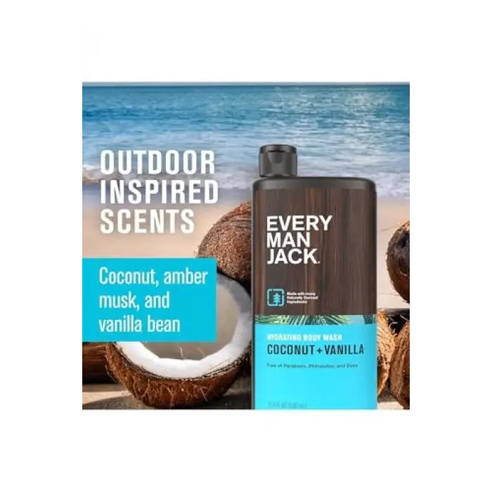 Coconut + Vanilla Nemlendirici Duş Jeli 500Ml