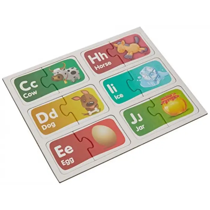 Çocuk İngilizce Öğreniyorum 52 parça puzzle
