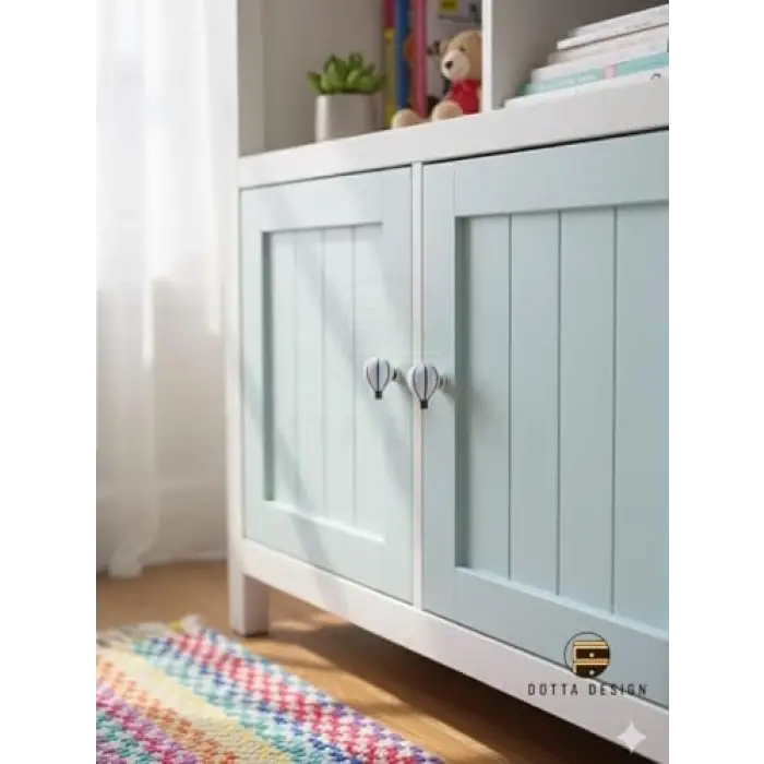 Çocuk Odası Kulpları, Mavi Balon Kulp (Tekli)