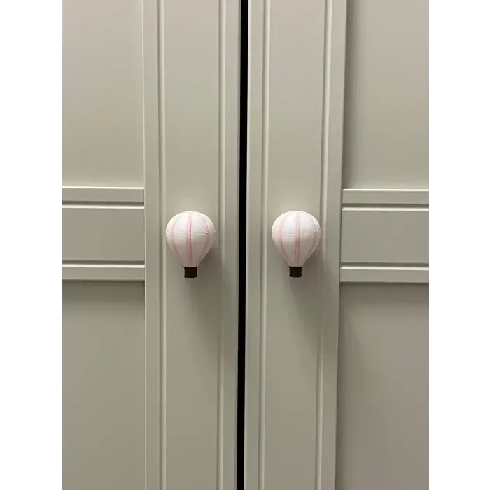 Çocuk Odası Kulpları, Pembe Balon Kulp (Tekli)