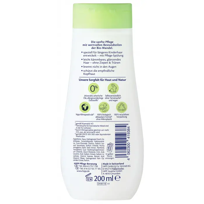 Çocuk Şampuanı 200 ml