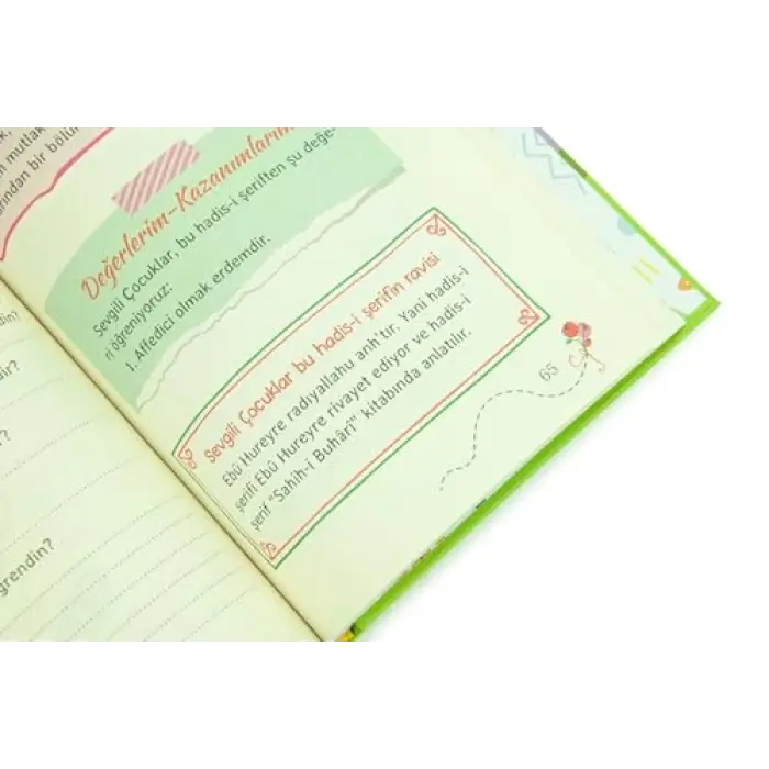 Çocuklar İçin Hadis - Dini Eğitici Kitap