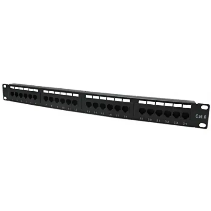 CODEGEN CAT6 1U 24 PORT MODULER PATCH PANEL (COD624)