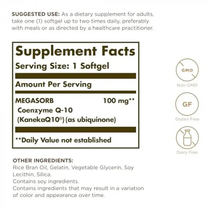 Coenzyme Q-10 100 mg 60 Softjel