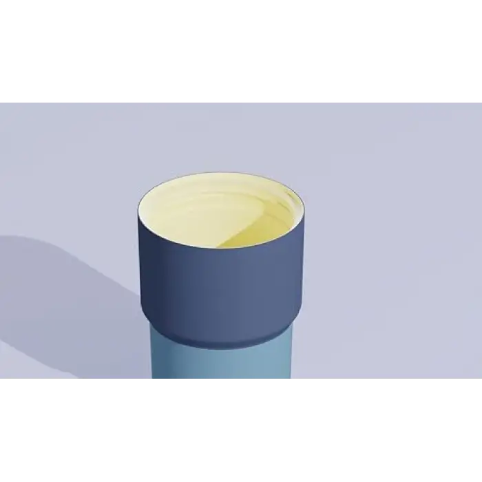 Coffee Express Tumbler, Pastel Blue