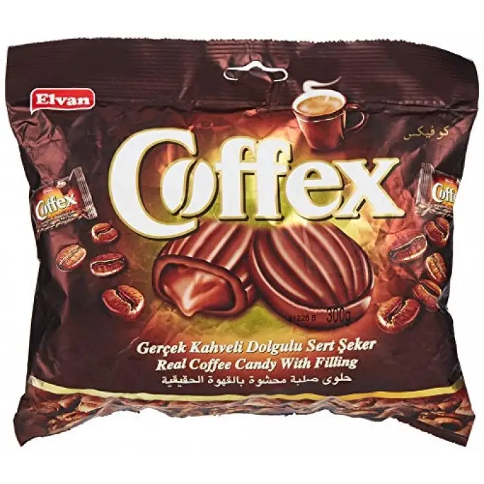 Coffex Kahveli Şeker 300 g. (1 Paket)
