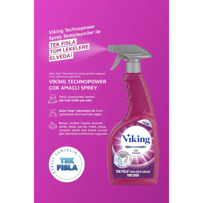 Çok Amaçlı Sprey 750 Ml