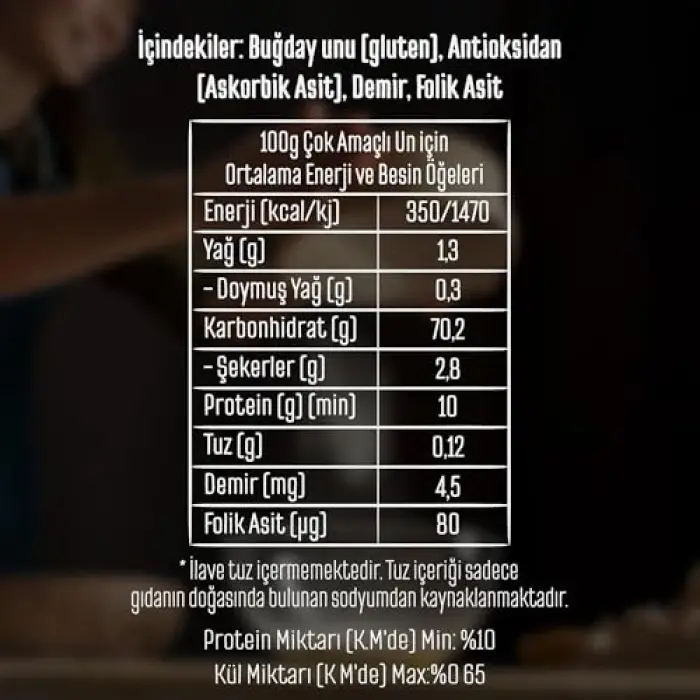 Çok Amaçlı Un 2 Kg