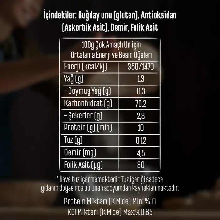 Çok Amaçlı Un 2 Kg