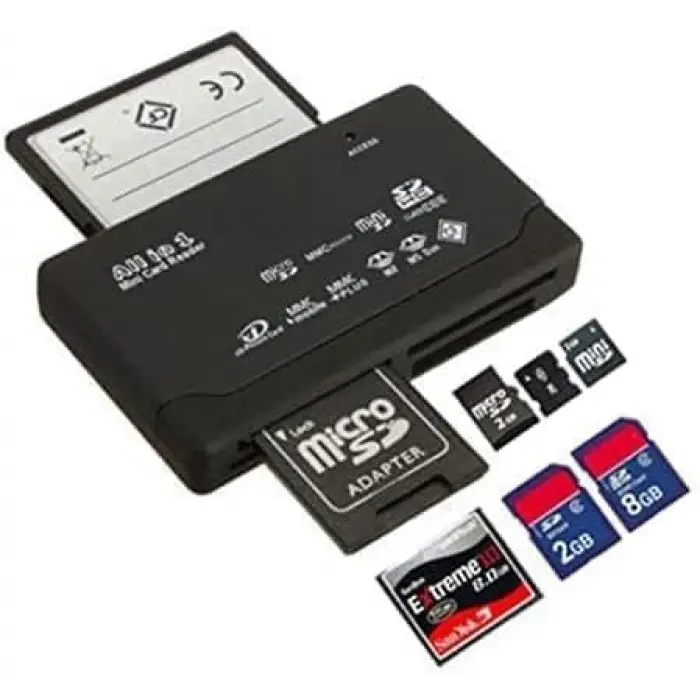 Çoklu Kart Okuyucu Usb Micro Sd Sd Mini Sd Hc Card Reader