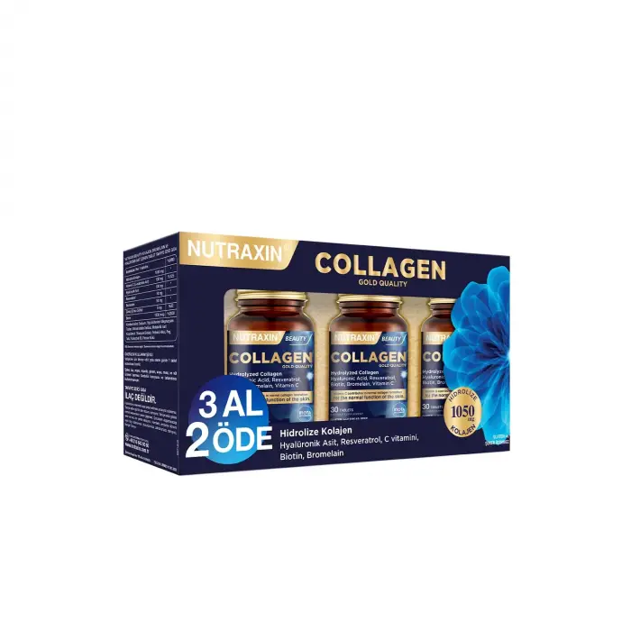 Collagen, 30 tablet; 3 al 2 öde