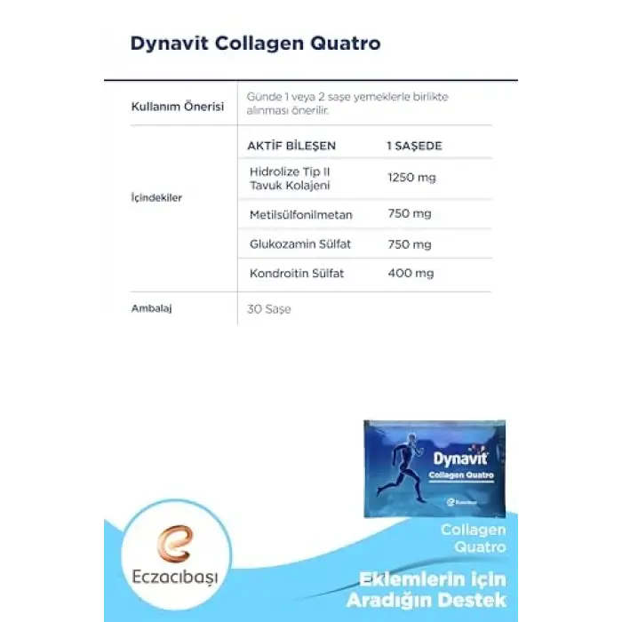 Collagen Quatro, 30lu saşe