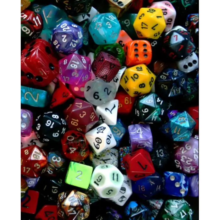 College Ruled Poly Dice Journal