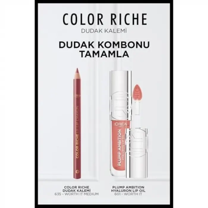 Color Riche Dudak Kalemi - 635 Worth It Medium