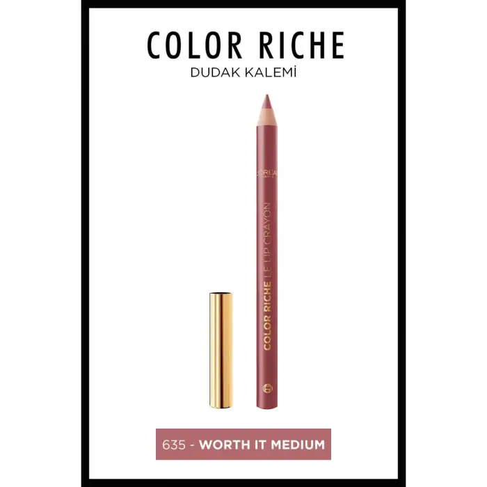 Color Riche Dudak Kalemi - 635 Worth It Medium
