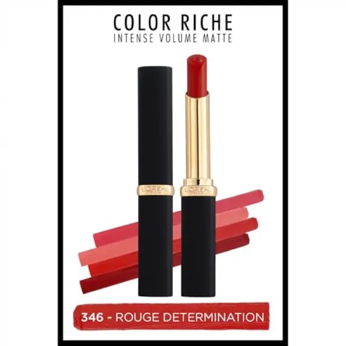 Color Riche Intense Volume Matte Ruj - 346 Rouge Determination