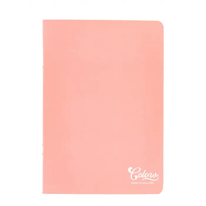 Colors A4 60 Yaprak Kareli Defter, Pembe