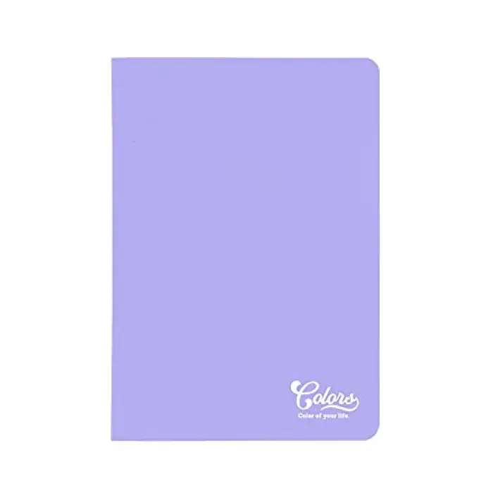 Colors A4 80 Yaprak Çizgili Defter, Mor