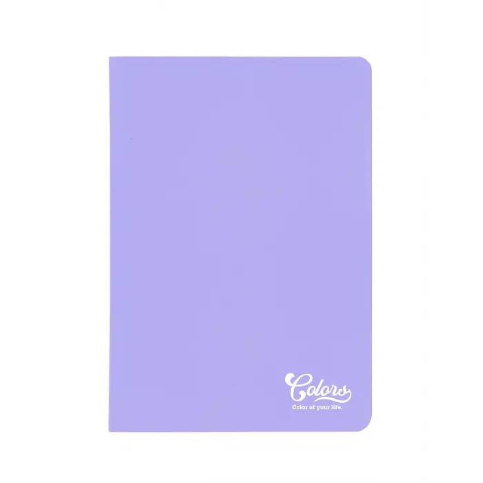Colors A4 80 Yaprak Çizgili Defter, Mor