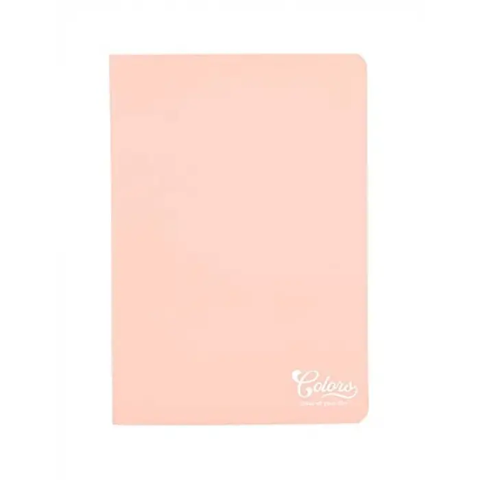 Colors A5 60 Yaprak Çizgili Defter, Somon