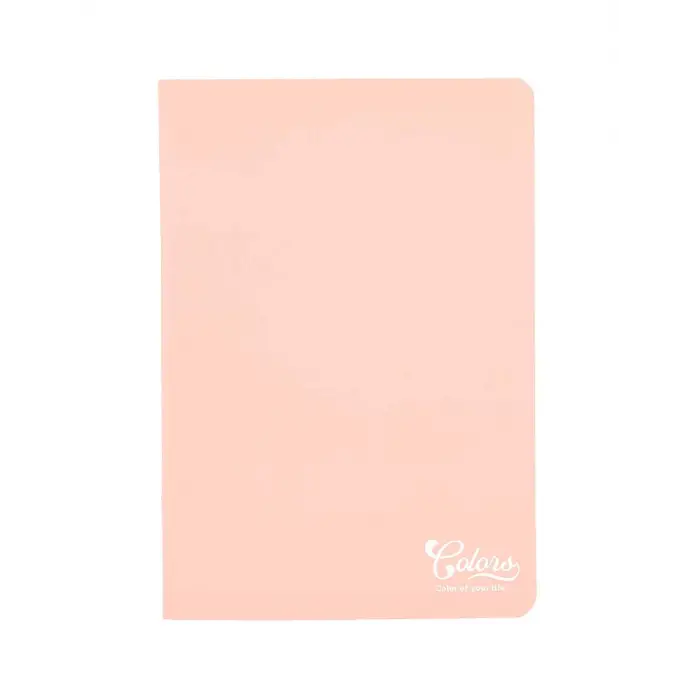 Colors A5 60 Yaprak Çizgili Defter, Somon
