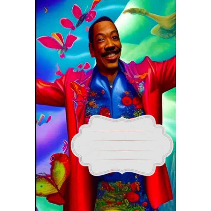 Comedy Prompts For All Comics, 6x9 109 pages: Trippy Murphy Journal