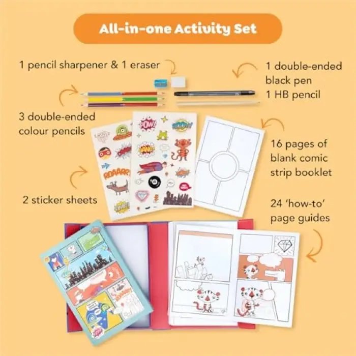 Comic Book Kit, Practice Plan Create