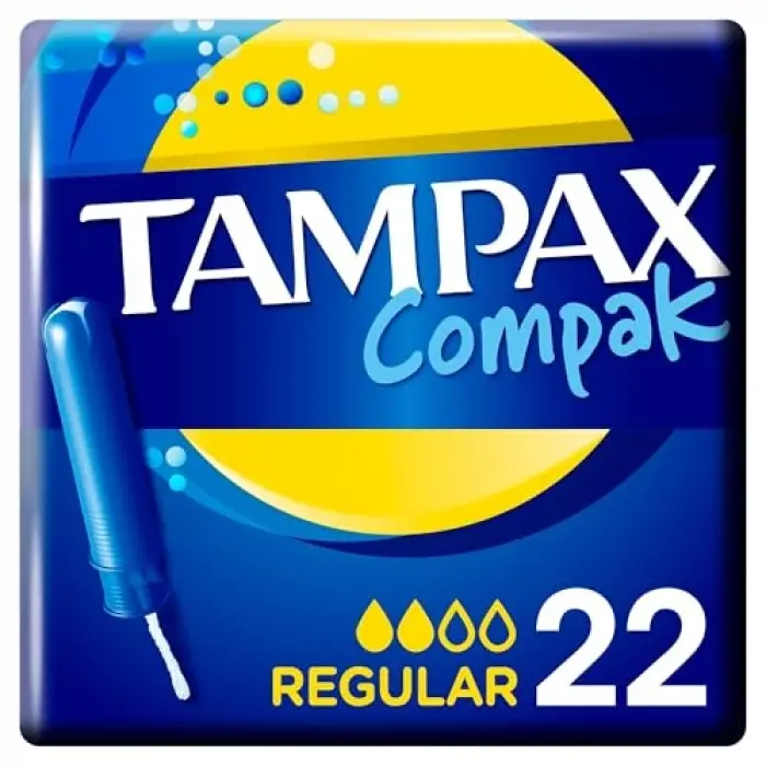 Compak Tampon Normal Aplikatörlü 22 Adet