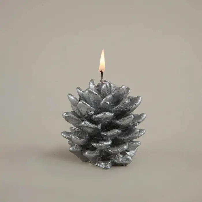 Cono Kozalak Mum Silver