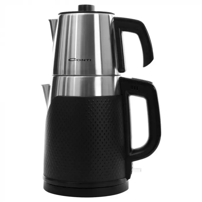 Conti CTM-130 Dempro Çift Katmanlı Çelik Çaycı 2000W 1.7L + 1.2L