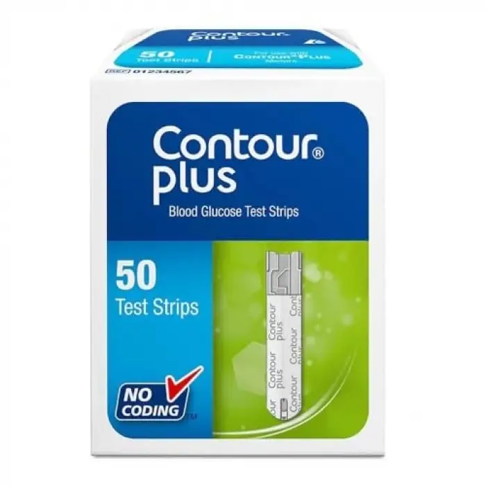 Contour Plus Şeritleri 50 Adet