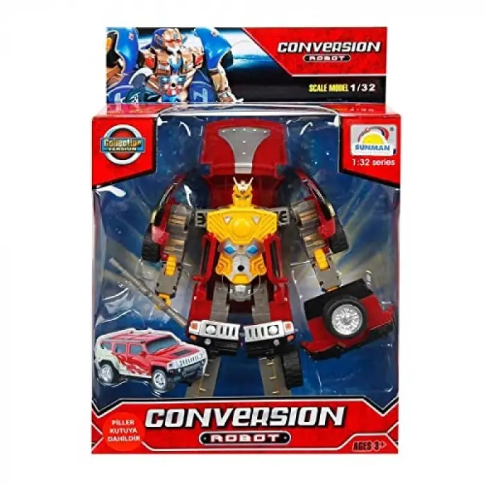 Conversion Robot Sesli Işıklı 1/32 998